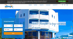 Desktop Screenshot of hotelolimpic.it